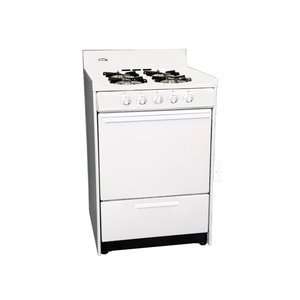   24 Inch Free Standing Gas Range With Broiler   6544 Appliances