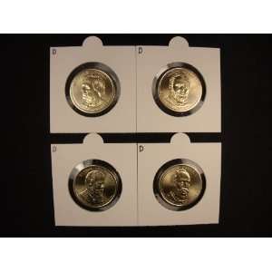  2011 Presidential Dollar Uncirculated 4 Coin Set D Mint 