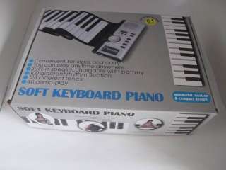 NEW 61 Keys MIDI Roll up Soft Keyboard Piano  