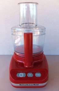 KitchenAid KFP600 11 Cup Ultra Power Food Processor Bright Red Made in 