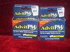 Lot of 4 Pks Advil PM 4 Coated Caplets Ea Pk Sleep Aid 