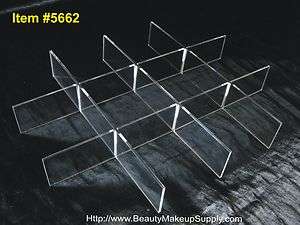   DIVIDERS FOR ACRYLIC STACKABLE BEAUTY COSMETIC ORGANIZER #5662  