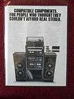 1979 Print Ad SHARP Pro Series Home Stereo System ~ Compatible 