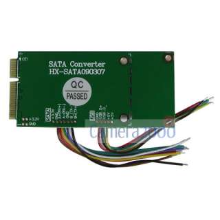 Mini PCI E PCI Express to SATA SSD HDD USB Adapter DIY  