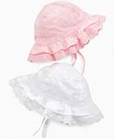 First Impressions Baby Hat, Baby Girls Eyelet Hat