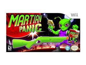    Martian Panic w/Blaster Bundle Wii Game Zoo Games