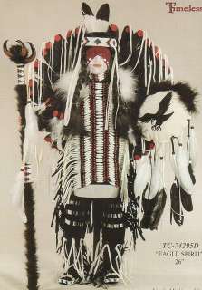 EAGLE SPIRIT NATIVE AMERICAN INDIAN NEW TIMELESS DOLL  