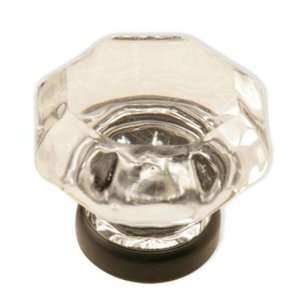 Taamba Hardware   Glassware Cabinet Knobs 1.375 Inches Hexagon(Td G034 