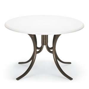   Casual 158A 190 Round Werzalit Outdoor Dining Table