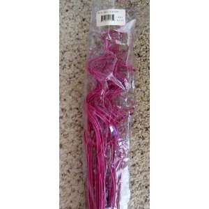   Dried Curly Ting Ting Artificial Flowers   Long Stem Fuchsia Color