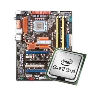  Asus P5N T Deluxe w/ Intel C2Q Q9550 Bundle Electronics