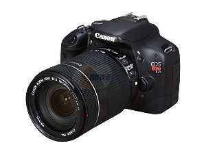 Canon EOS Rebel T2i Black Digital SLR Camera w/ EF S 18 135mm f/3.5 5 