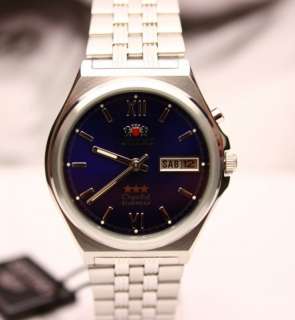ORIENT STAINLESS STEEL AUTOMATIC WATCH NEW FEM5M015D9  