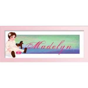  Doll Girls Personalized name art, Personalized Baby Gifts, Baby 