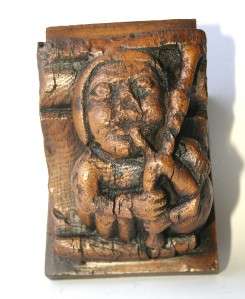 Bagpipes Medieval Carving Corbel Church Music Gift Idea  
