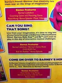 Barney Play Date Pack (2011) 3 DVD SET 884487109636  
