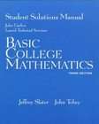 Basic College Mathematics by John Garlow and John Tobey (1999 