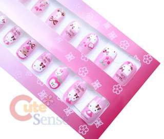Sanrio Hello Kitty Nails Set  60pc Beauty Supply  