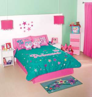 Girls Princess Pink Comforter Sheets Bedding Set Twin  