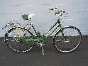Vintage 1972 Schwinn Breeze 3 Speed Green Womans Bike Bicycles  