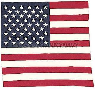   Flag Bandana American Patriot Kerchief USA Banner Badanna  