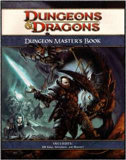 4th Edition DUNGEON MASTERS BOOK Dungeons Dragons  