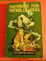 Boy Scout Patrol Troop Leader Manual Handbook BSA Guide  