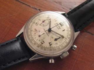Vintage Breitling Clebar chronograph tricompax case ref.788 all 