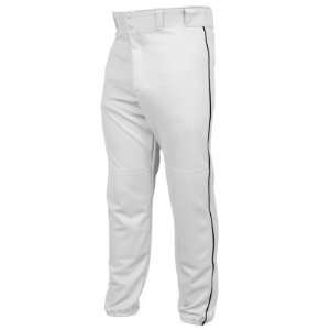   Pro Style Youth Piped Baseball Pant   Small White: Sports & Outdoors