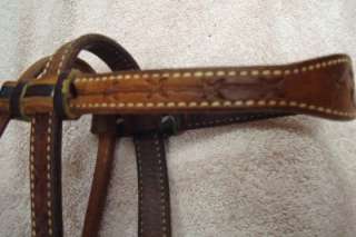 Clinton Anderson Dark Leather Bridle with Bit Natural Horsemanship 