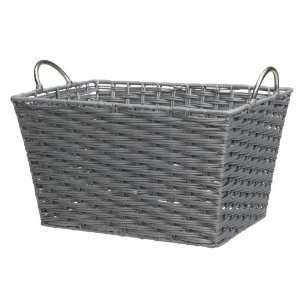  CreativeWare Large Storage Basket, Gray