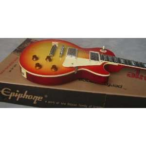   By Gibson Les Paul Plus Top Cherryburst Guitar Musical Instruments