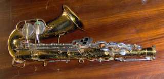 BUNDY SELMER USA Alto Sax BODY piece part octave   for parts or 