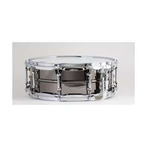  Ludwig LB416T 5X14 Brass Shell Black Beauty Snare Drum 
