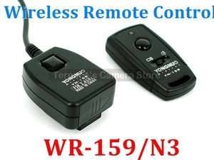 WR 159 Wireless remote control cable release f NIKON D90 D7000 D5100 