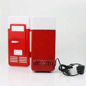  USB Fridge Pc Beverage Cooler & Warmer Refrigerator 