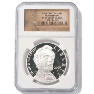  2009 Abraham Lincoln Bicentennial Commemorative Silver 