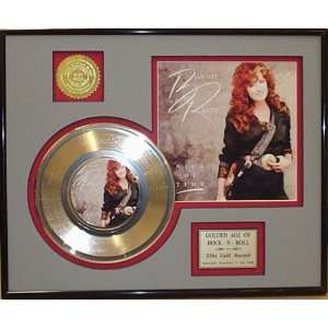 BONNIE RAITT Gold Record Limited Edition Collectible