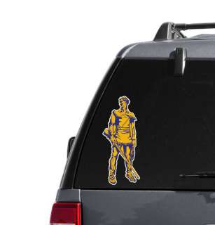 WVU West Virginia Mountaineer Decal 10 Tall Full Color  