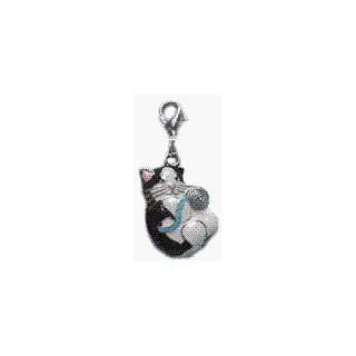  Webkinz Black and White Cat Charm Toys & Games