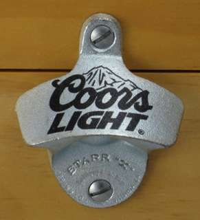  Wall Mount Stationary Bottle Opener and Cap Catcher Set NEW  