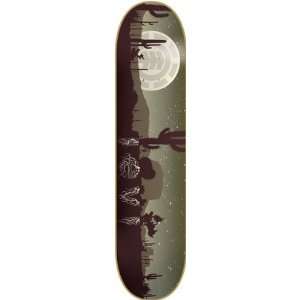   Brown Deeply Rooted Deck 7.75 Featherlight Skateboard Decks Sports