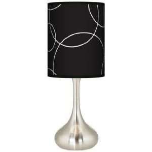  Bubbles Giclee Kiss Table Lamp