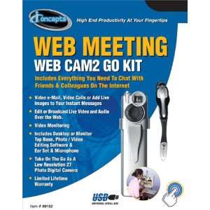  iConcepts 69152 Web Meeting Dual Mode USB Webcam Kit Electronics