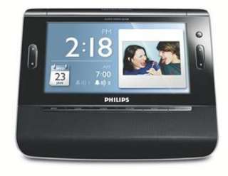 Philips AJL308 ALARM CLOCK RADIO *7 COLOR DISPLAY*USB/SD CARD SLOT 