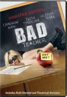 Bad Teacher DVD Unrated *NEW* Cameron Diaz, Justin Timberlake 