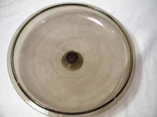 Pyrex Visions Replacement Lid 10 5/8 Cranberry Dutch Oven Lid  