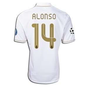   11/12 ALONSO Home Champions League Soccer Jersey