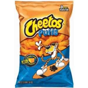 Cheetos Cheese Flavored Puffs 9.75 oz (Pack of 6)  Grocery 