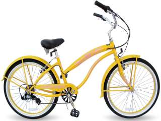 New 26 7 SPEED beach cruiser bicycle bike BC 706L  